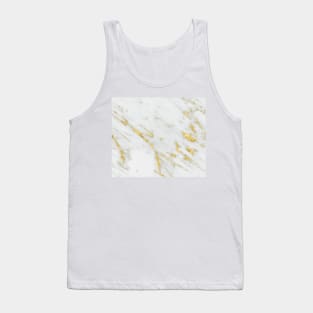 Treviso gold marble Tank Top